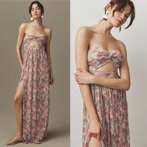 strapless open back dress Cherilyn Dress – Dress the Population main image 0